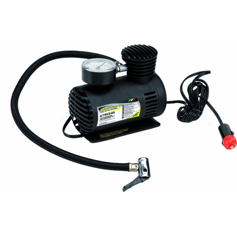 Bottari Air compressor with manometer 12V 250 PSI "STRONG"