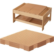 Masterkidz Zestaw 4 Nakładek Na Panel Do Budowania Z Małych Klock&oacute;w