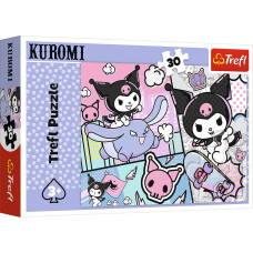 Trefl 18325 Puzzle 30 Zabawy z Kuromi