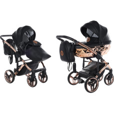Junama Universeller Kinderwagen 2 in 1 HandCraft 06 Black/coper
