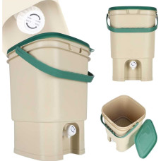 LUARO Haushaltskomposter, 15 l Kompostbehälter für Küchenabfälle