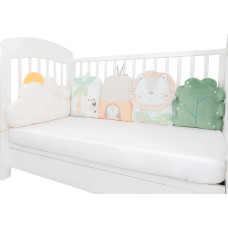 Baby cot plush pillow set Jungle King