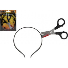 Halloween Haarreif mit Schere