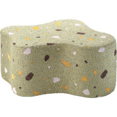 Wigiwama Terrazzo Moss Cloud Pouf