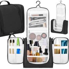 Springos Travel organizer for cosmetics Springos HA7490 24x21x10 cm cosmetic bag, make-up artist bag black