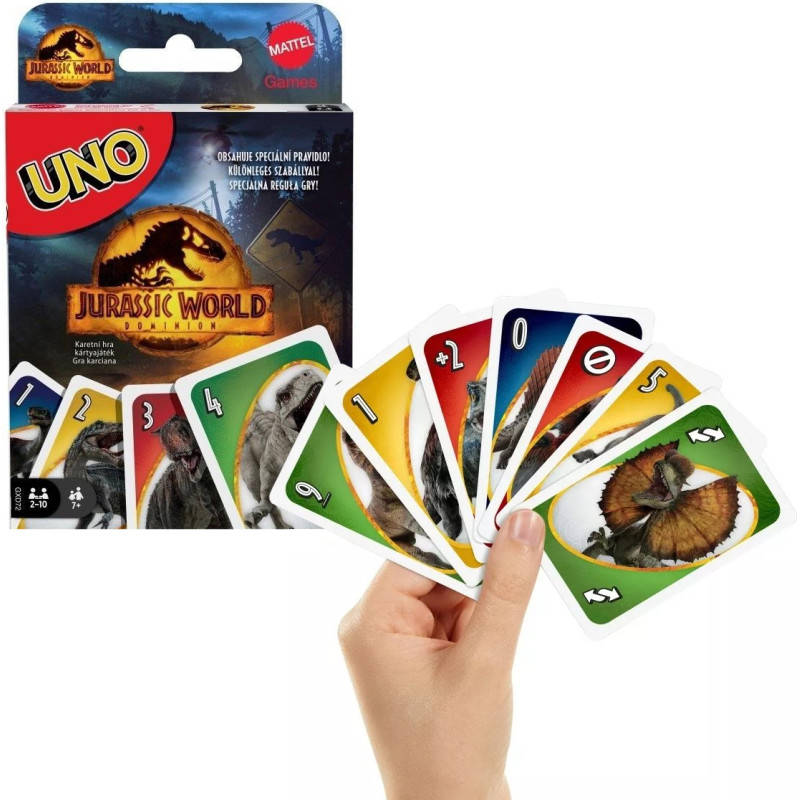 UNO Karten Jurassic Park