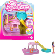 Barbie Mini BarbieLand Puppe und Fahrzeug HYF41