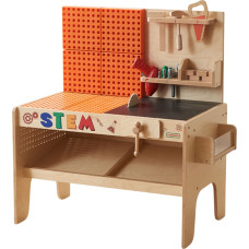 Masterkidz Holz-Werkstatt XXL Montessori STEM mit Werkzeugen