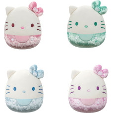 Squishmallows HELLO KITTY W21 Plī&scaron;a rotaļlieta, "Velvet" sērija, 20 cm