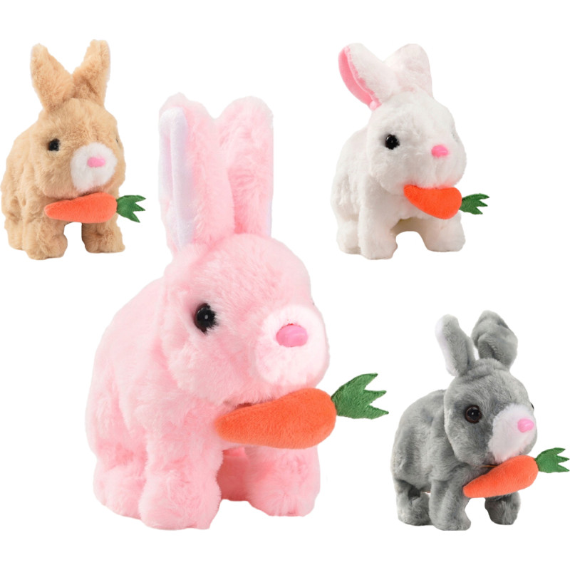 Hase mit Batteriebetrieb, 4 Farben