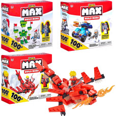 KLOCKI ZURU MAX 100 ELEM. 3 WZORY