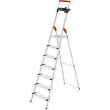 Hailo Haushaltsleiter L85 ComfortLine, Aluminium, 7 Stufen