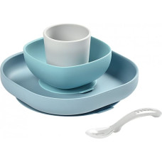 Beaba / Red Castle Silikona trauku komplekts 4&nbsp;gab. JUNGLE