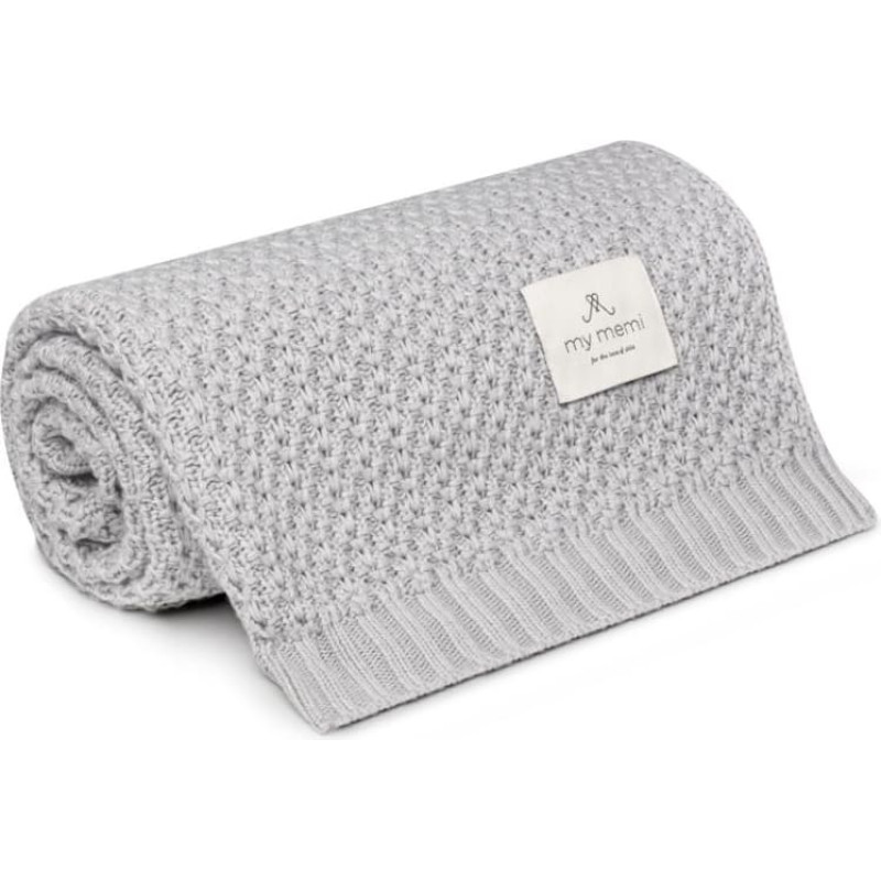 My Memi Bambusa Pleds 80х100 Light  Grey-Chain