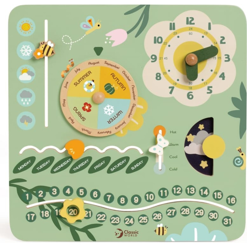 Classic World Holz-Aktivitätstafel