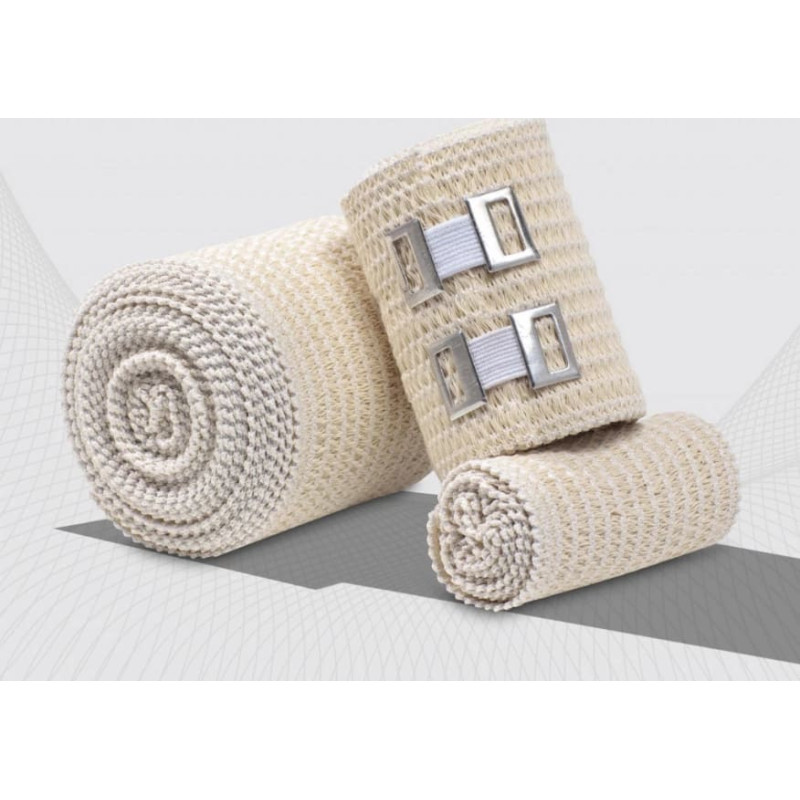Tonus Elast 9512 Medical elastic bandage (tape type), medium stretch, 100 mm wide, 5.0m height