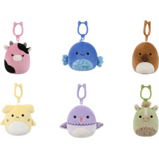 Squishmallows W25 Plüschfigur mit Clip, 8 cm