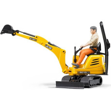 Bruder 1:16 JCB mikroekskavators 8010 CTS un konstruktors, 62002