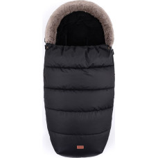 Petite&Mars 534825 Winterfußsack Comfy 4in1 Forever Black