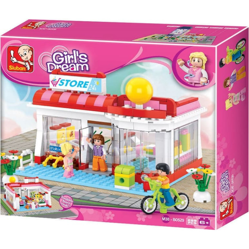 Klotsikomplekt Supermarket 282 osa