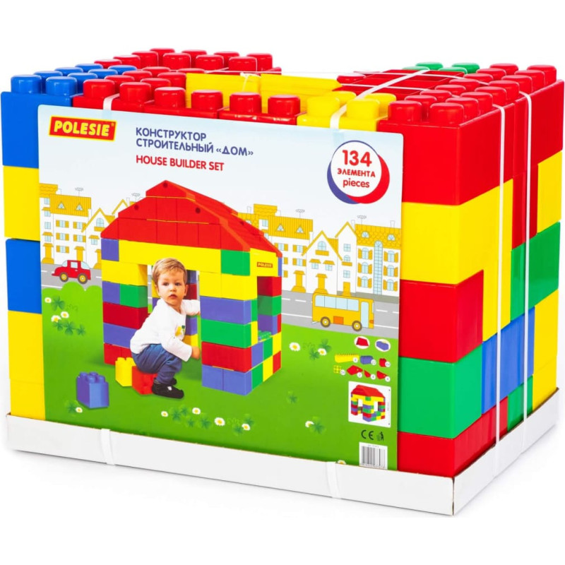 Polesie Constructor Builder House 134 pcs