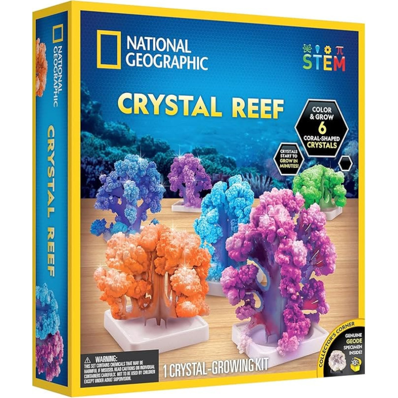 National Geographic komplekts Crystal Reef, RTCRYSHAB