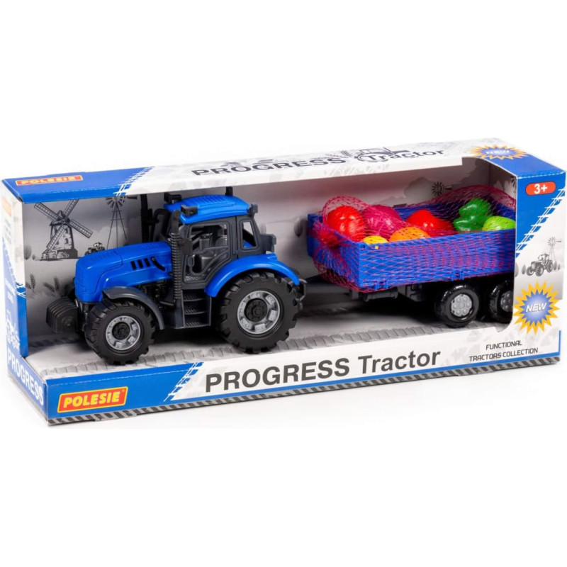 Polesie Tractor Progress with inertia in box 39.5 cm 02291