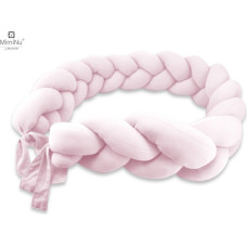 Miminu KIECZMERSKI Ochraniacz - warkocz MIMINU SOFT 220-240cm pudrowy r&oacute;ż