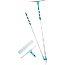 Leifheit Logu tīrīšanas komplekts ar teleskopisku kātu Set squeege 2in1 XL Pro Reach Telescope 4m