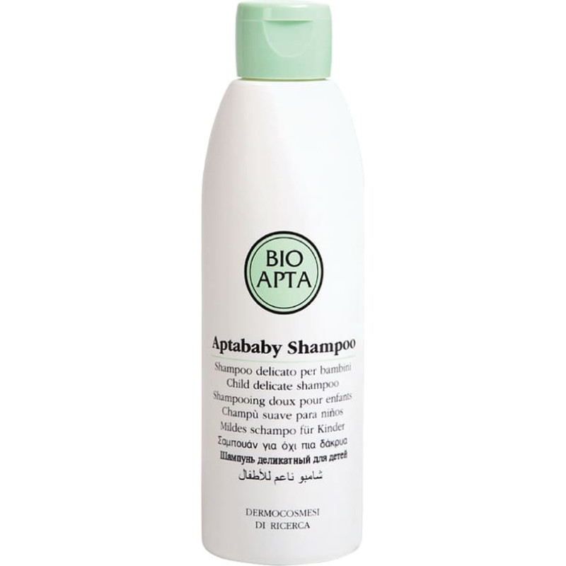 Bioapta Aptababy Shampoo (maigs bezsulfātu &scaron;ampūns bērniem pH 7,0 ) 200 ml