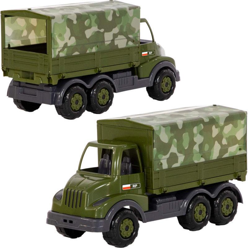 POLESIE AUTO WOJSKOWE Z PLANDEKĄ