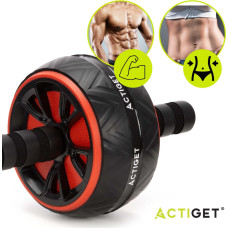 Springos Exercise wheel with mat ACT0111
