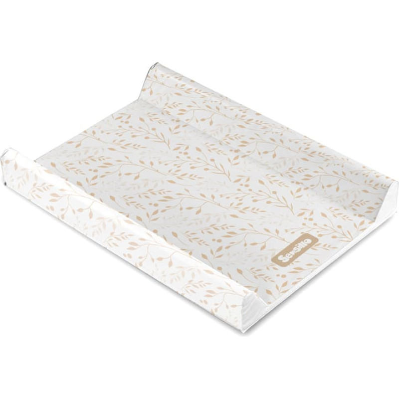 Sensillo SOFT CHANGING PAD BEIGE LEAF