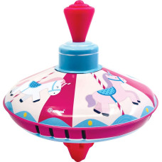Svoora - Medium Humming Tin Top - Carousel