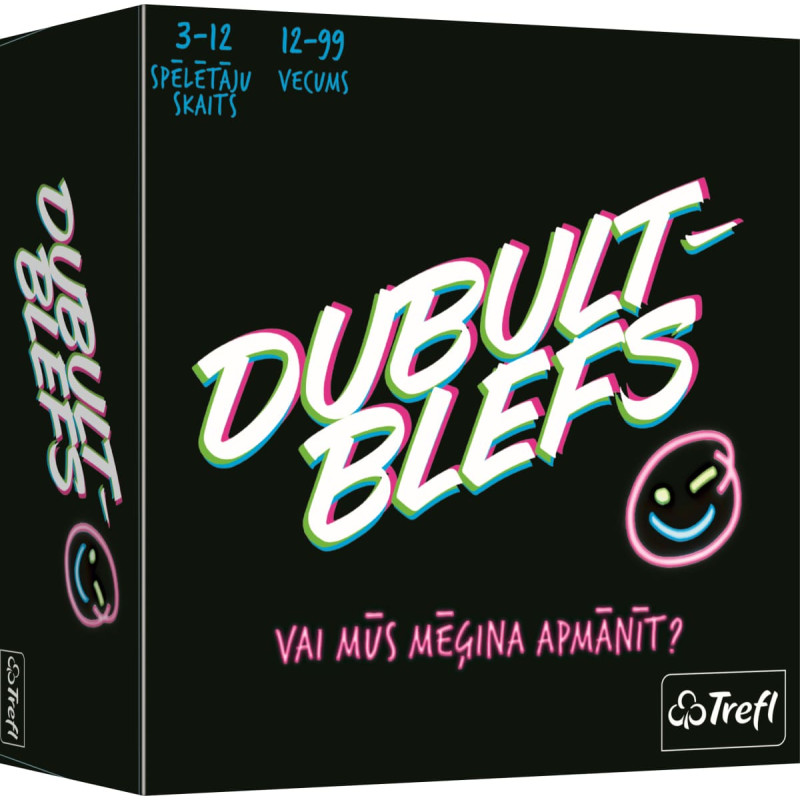 TREFL Brettspiel Doppelbluff (auf Lettisch)