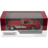 Kinsmart Miniatūrais modelis - 1957 Chevrolet Corvette, izmērs 1:34