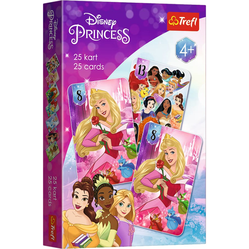 Trefl DISNEY PRINCESS Kāršu spēle Princeses