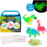 Trendhaus Iron-on bead set - Craft case - Hey Dino (3 pcs)