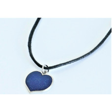 K:s Me Mood necklace - Heart (changing colour)