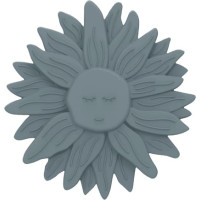 Label Label Silicone - Teether - Sunflower - Blue