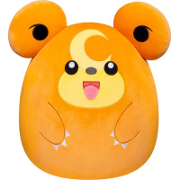 Squishmallows POKEMON plīša rotaļlieta Teddiursa, 35 cm