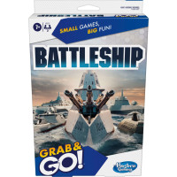 Hasbro Gaming Ceļojumu spēle Battleship Grab&Go