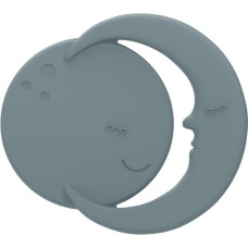 Label Label Silicone - Teether - Moon - Blue