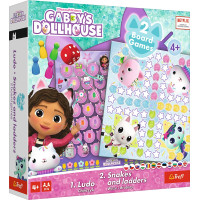 Trefl GABBY´S DOLLHOUSE Spēle 2 in 1