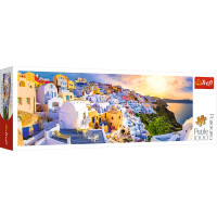 Trefl Panorāmas Puzle Santorini, 1000 gab.