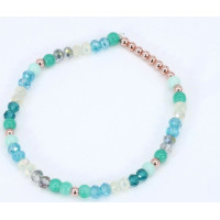 K:s Me Bracelet - Turquoise and gold