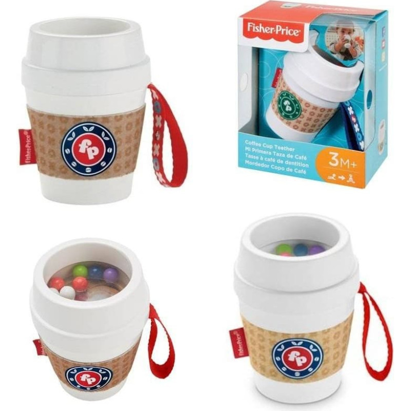 Fisher-Price Rassel „Kaffeetasse“, 30095