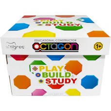 Tigres plastikust ehitusklotsid Octagon 88 tk