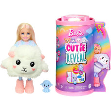 Barbie® Cutie Reveal Nunnu T-särgiga Chelsea nukk lammas