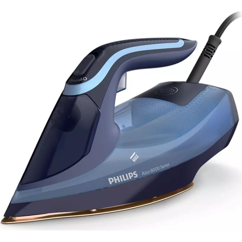 Philips 8000 sērijas Tvaika gludeklis,3000W, gaiši zils - DST8020/20